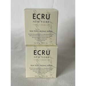 2- Full Size Ecru New York Silk Texturizing Hair Balm 50ml NIB